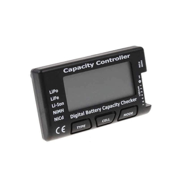 Planet Gates 1-7S Digital Power Display  LCD Checker Tester Battery Capacity Controller LiPo LiFe Li-ion NiMH Nicd for RC Drone Airsoft Guns