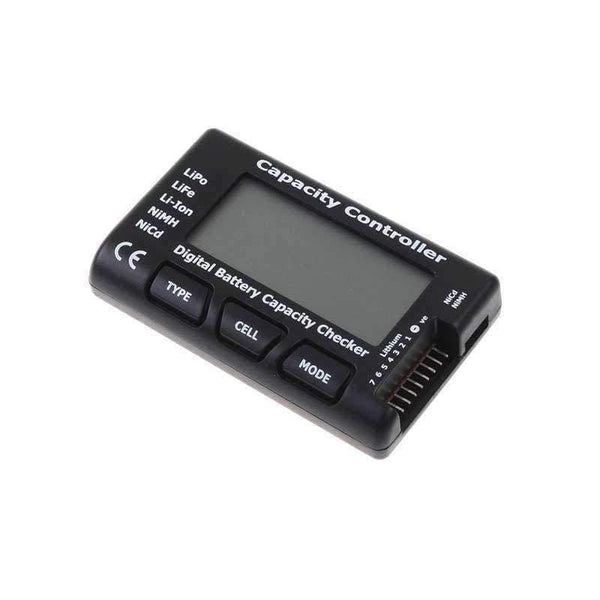 Planet Gates 1-7S Digital Power Display  LCD Checker Tester Battery Capacity Controller LiPo LiFe Li-ion NiMH Nicd for RC Drone Airsoft Guns