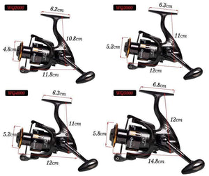 Planet Gates 1.8- 3.0m Carbon Telescopic Carp Fishing Rod Sets and 14BB Metal Spoon Reel  Lure Spinning Fishing Reel Pesca