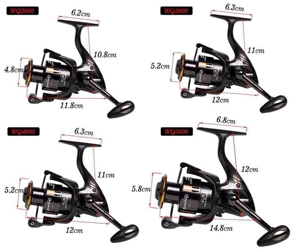 Planet Gates 1.8- 3.0m Carbon Telescopic Carp Fishing Rod Sets and 14BB Metal Spoon Reel  Lure Spinning Fishing Reel Pesca