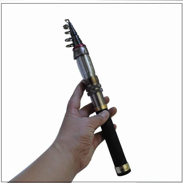 Planet Gates <1.8 m Mini Telescopic Carbon Fiber Fishing rod Ultra-light Spinning Telescopic Fishing Pole 1.3m 1.5m 1.8m 2.1m 2.4m