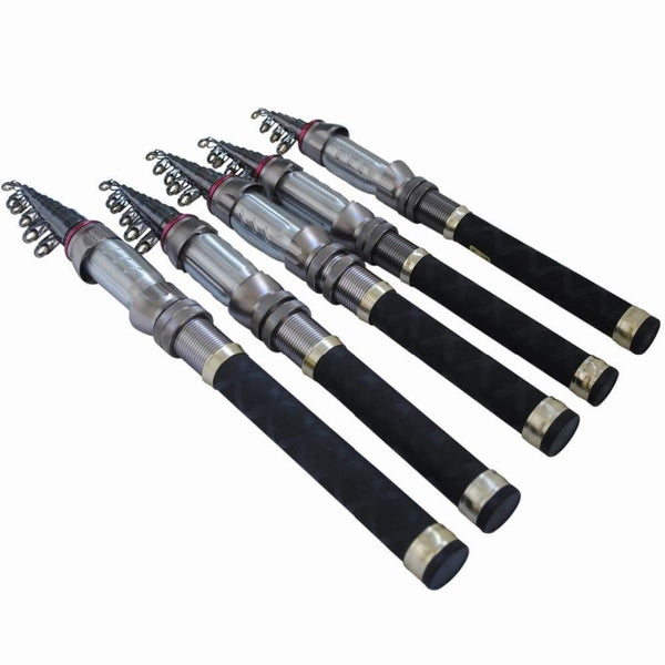 Planet Gates <1.8 m Mini Telescopic Carbon Fiber Fishing rod Ultra-light Spinning Telescopic Fishing Pole 1.3m 1.5m 1.8m 2.1m 2.4m