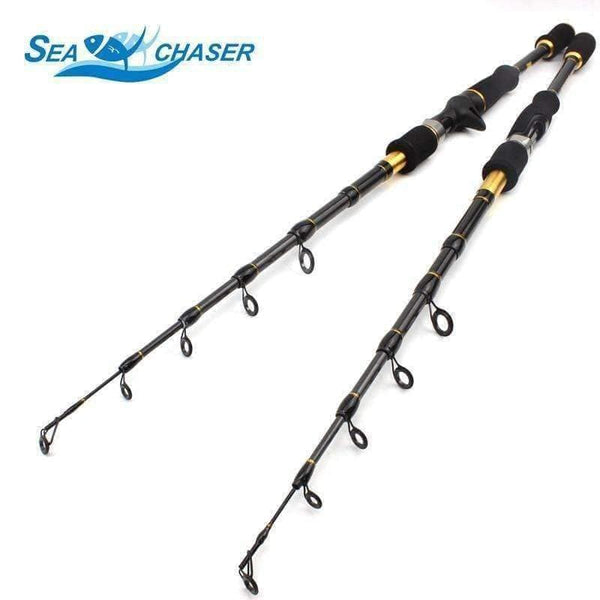 Planet Gates 1.8m 2.1m 2.4m 2.7m Carbon Fishing Rod Telescopic Casting Spinning Fishing Rod Travel Fishing Tackle lure rod