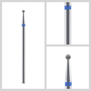 Planet Gates 1.8mm Diamond Nail Drill Milling Cutter Nail Art Drill Bit Cuticle Clean Cutter for Manicure Nail Files Electric Mills Burr Nail Tool