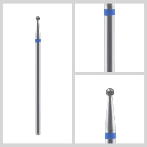 Planet Gates 1.8mm Diamond Nail Drill Milling Cutter Nail Art Drill Bit Cuticle Clean Cutter for Manicure Nail Files Electric Mills Burr Nail Tool