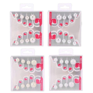 Planet Gates 1 8pcs/set Silicone Toe Separators Pearl Foot Toe Spacers Toes Orthotics Separator Pedicure DIY Nail Art Equipment Foot Care Tools