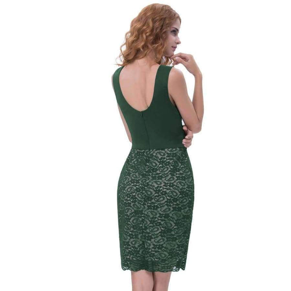 Planet Gates 1 as picture / 10 / China Cocktail Dresses 2018 Elegant Formal Party Bodycon Women Prom Dress Green Red Black Cocktail Dress