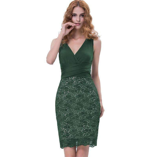 Planet Gates 1 as picture / 10 / China Cocktail Dresses 2018 Elegant Formal Party Bodycon Women Prom Dress Green Red Black Cocktail Dress