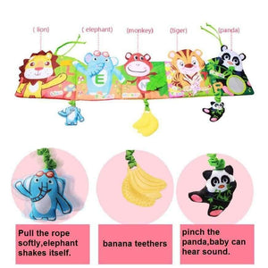 Planet Gates 1 Baby Crib Bumpers in the Bed Around and Baby Bedding Set Infant Rattle with Animal Model Baby Plush Animal Baby Bed Bumper