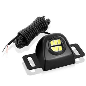 Planet Gates 1 Black Car Reverse Light Backup Tail Light Auto Led Bulb Motorcycle Reversing Lamp Parking Auxiliary Light DRL 6000K White Car Styling