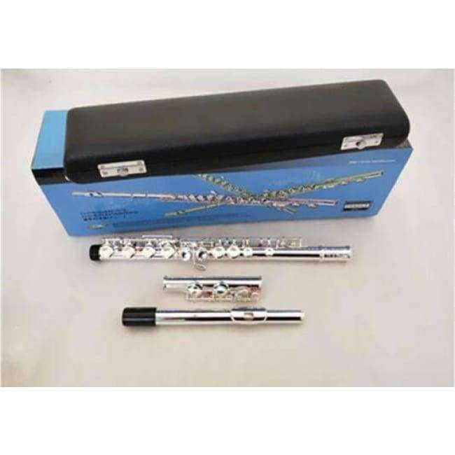 Planet Gates 1/Box Flute YFL 212DR / 211 Musical Instrument Silver Plated Flute 16 Closed C Tune and E-Key Flute Music Professional