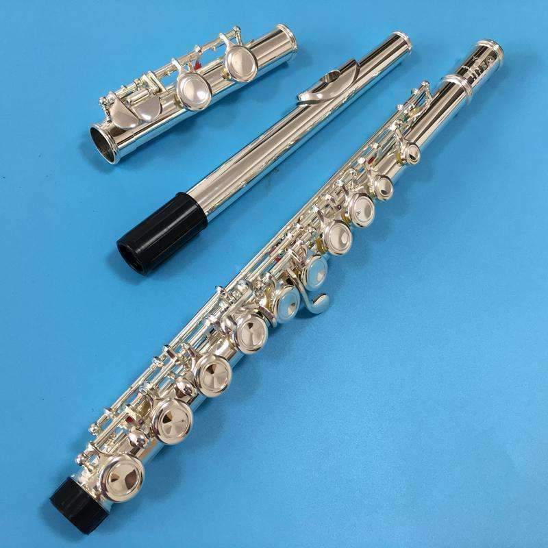 Planet Gates 1/Box Flute YFL 212DR / 211 Musical Instrument Silver Plated Flute 16 Closed C Tune and E-Key Flute Music Professional