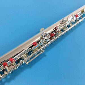 Planet Gates 1/Box Flute YFL 212DR / 211 Musical Instrument Silver Plated Flute 16 Closed C Tune and E-Key Flute Music Professional