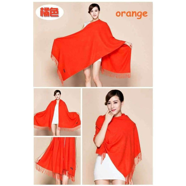 Planet Gates 1 Brown Cashmere scarf women large size winter pashmina wraps 260 gram around thicker winter long shawl