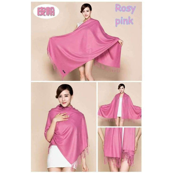 Planet Gates 1 Brown Cashmere scarf women large size winter pashmina wraps 260 gram around thicker winter long shawl