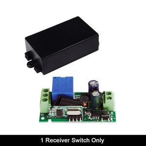 Planet Gates 1 CH Receiver Rubrum 433Mhz Wireless Remote Control Switch 220V 10A 1CH Relay Receiver Module RF Realy Transmitter With 433 Mhz Remote Control