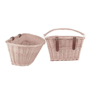 Planet Gates 1 Cycling Bicycle Basket Wicker Front Handlebar Bike Basket Cargo