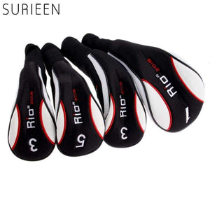 Planet Gates 1 Drive cover 6 Sizes Golf Club Headcovers 1# Drive, 3# 5# Wood, 3h# Hybrid Cover, Iron Cover, Putter Cover, Golf Head Covers Set