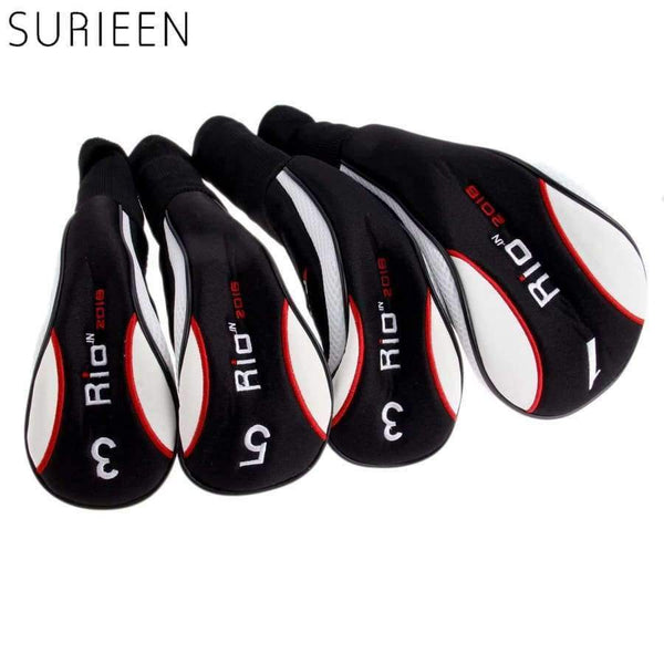 Planet Gates 1 Drive cover 6 Sizes Golf Club Headcovers 1# Drive, 3# 5# Wood, 3h# Hybrid Cover, Iron Cover, Putter Cover, Golf Head Covers Set