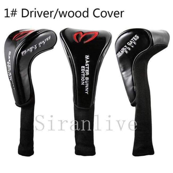 Planet Gates 1 Driverwood Cover PU Leather Golf Club Head Cover (1# Driver/wood Cover 3#,5# Fairway Cover)