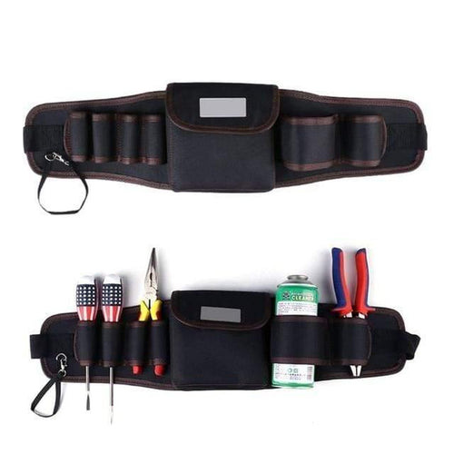 Planet Gates 1 Electrician Drill Tool Bag Waist Pocket Pouch Belt Storage Holder Maintenance Kit