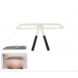 Planet Gates 1 Eyebrow Tatoo Shaper  Stencil  Eyebrow Easy To Use Makeup Kit DIY Template Shaping 4 Style