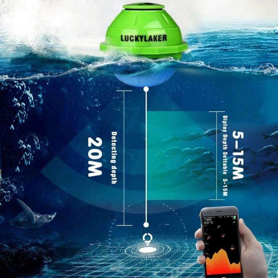 Planet Gates 1 FF916 WiFi Wireless Fish Finder Laker Russian Sonar Fishfinder APP Best Deeper Echo Sounder Bite Alarm for Depth Fishing