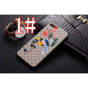 Planet Gates 1 / for iPhone X Luxury Brand Embroidery for iPhone7 7plus Tiger Bird Animal Pattern Phone Case for iPhone 6 6plus Hard Back Cover