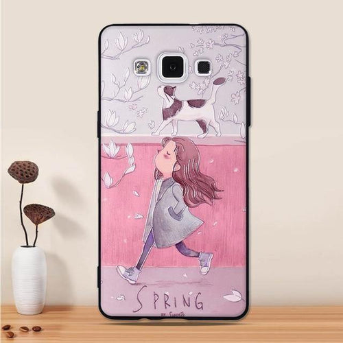 Planet Gates 1 For Samsung Galaxy A5 2015 Case Silicone Black 3D Cartoon Back Cover For Samsung Galaxy A5 2015 A500 Phone Case Funda Coque Capa