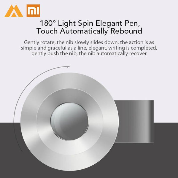 Planet Gates 1 Gold Pen 3 Inks Metal Pen PREMEC Smooth Switzerland Refill Alloy Handles MiKuni Japan Black Ink 0.5mm Pens