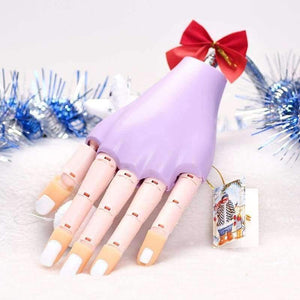 Planet Gates 1 hand with 200tips Professional 1 Practice Hand+200pcs Nail Tips Nail Art Hands Tool Adjustable Nail Art Model Hands Diy Manicure Tool For Training