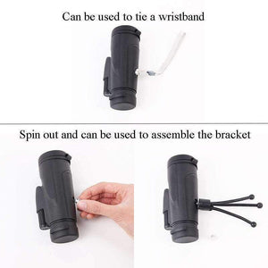 Planet Gates 1 Hunting Military Tourism HD 12X50 Monocular Professional High Quality Telescope Zoom Vision Lightweight Compact Black