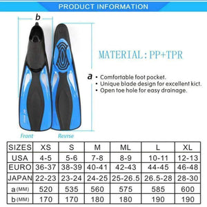 Planet Gates 1 / L Diving Swimming Fins Foot Adult Flexible Comfort Swimming Fins Submersible Foot Fins Flippers Water Sports Z $
