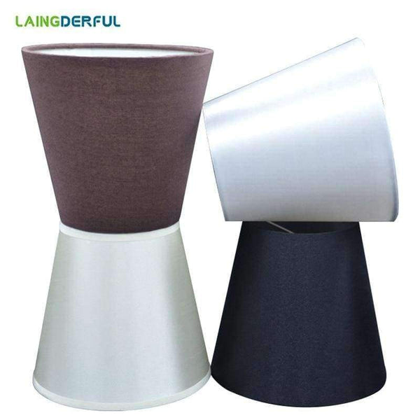 Planet Gates 1 LAINGDERFUL Modern Cloth Art Inner Film Lampshade Nordic Simplicity Light Shade Solid Lamp Shades for Table Lamps