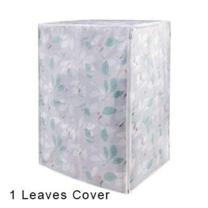 Planet Gates 1 Leaves Cover Washing Machine Dust Covers Organizer Washer Lid Appliance Layer Protector Coat Storage Case Organization Accessories Item