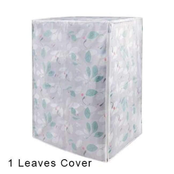 Planet Gates 1 Leaves Cover Washing Machine Dust Covers Organizer Washer Lid Appliance Layer Protector Coat Storage Case Organization Accessories Item
