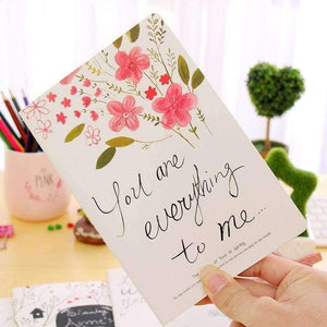 Planet Gates 1 lot=12pc! Fresh flower Student notebook / car line A5 diary writing pad/fashion stitching book / notebook