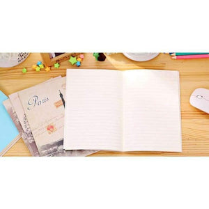 Planet Gates 1 lot=12pc!Retro paris A5 Notebook / line soft copy .book/ student Notepad /Writing Pads/office&school supplies