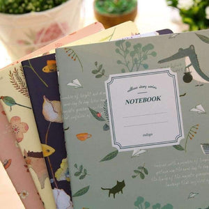 Planet Gates 1 lot=12pc!Weird nature A5 Notebook / line soft copy .book/ student Notepad /Writing Pads/office&school supplies