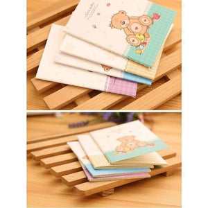 Planet Gates 1 lot=40pc!cute bear binding Diary book / cartoon small mini cartoon paper notebook/Writing pads/creative stationery