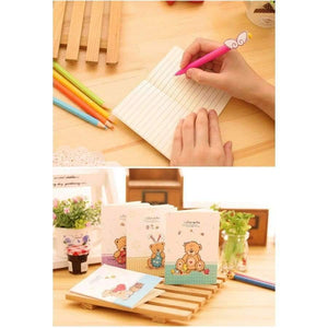 Planet Gates 1 lot=40pc!cute bear binding Diary book / cartoon small mini cartoon paper notebook/Writing pads/creative stationery