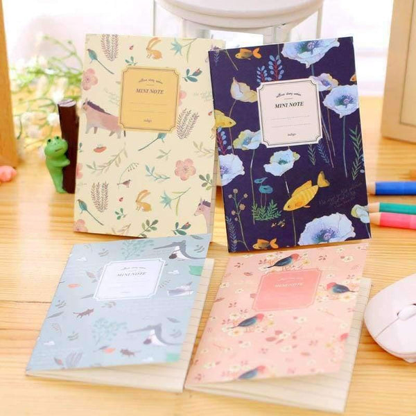 Planet Gates 1 lot=40pc! Natural animal  Diary book / cartoon small mini cartoon paper pocket notebook/Writing pads/student prize