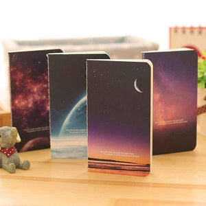 Planet Gates 1 lot=40pc! star Sky series binding Diary book / cute small mini cartoon paper notebook/Writing pads/student stationery