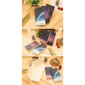 Planet Gates 1 lot=40pc! star Sky series binding Diary book / cute small mini cartoon paper notebook/Writing pads/student stationery