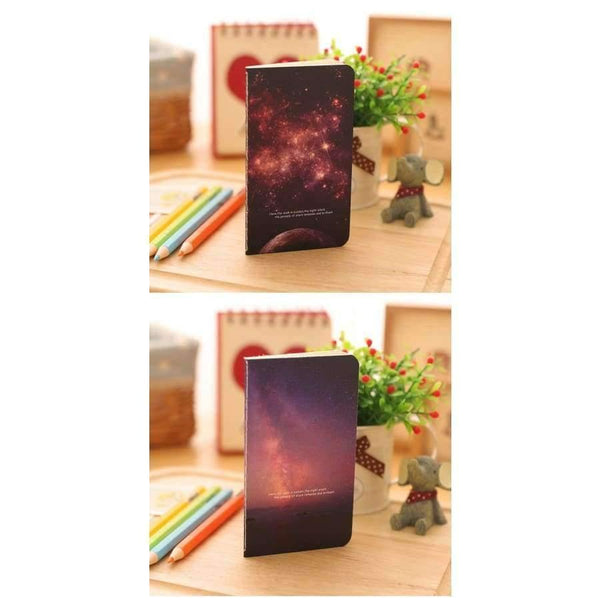 Planet Gates 1 lot=40pc! star Sky series binding Diary book / cute small mini cartoon paper notebook/Writing pads/student stationery