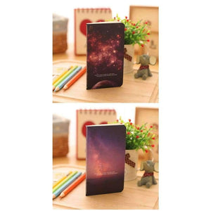 Planet Gates 1 lot=40pc! star Sky series binding Diary book / cute small mini cartoon paper notebook/Writing pads/student stationery