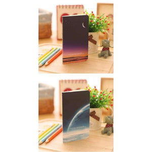 Planet Gates 1 lot=40pc! star Sky series binding Diary book / cute small mini cartoon paper notebook/Writing pads/student stationery