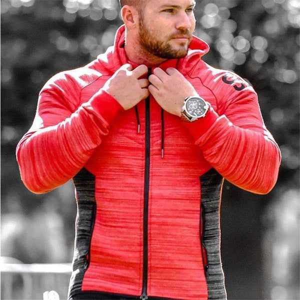 Planet Gates 1 / M Autumn Winter Bodybuilding Hoodies Men Animal Gyms Sweatshirts Long Sleeve Cotton Sportwear Fitness Pullover