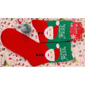 Planet Gates 1 / M Women's Snowflake Deer Printed Cotton Casual Socks Ladies Female Girl Men 2017 Christmas Gift Hosiery