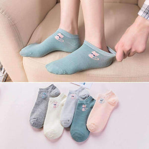 Planet Gates 1 / One Size Fashion Women Socks Cotton Cartoon Print Girls Casual Novelty High Quality New Casual Print Sock For Girls 5Pair/Pcs